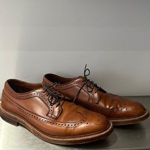 Alden New England made for J.Crew mens Wing Tip Brogues